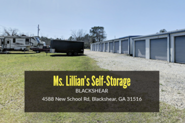 Ms. Lillian's Self-Storage - 4588 New School Road Blackshear, GA 31516