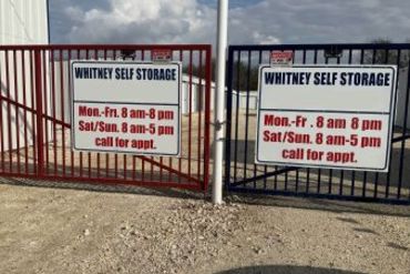 Whitney Self Storage - 1424 Texas 22 Whitney, TX 76692