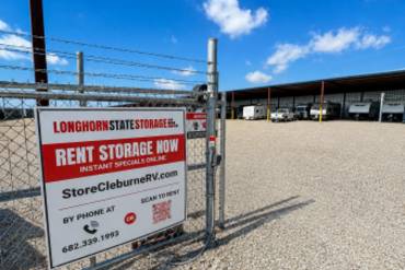 LongHorn State Storage RV - 195 West Vaughn Road Cleburne, TX 76033