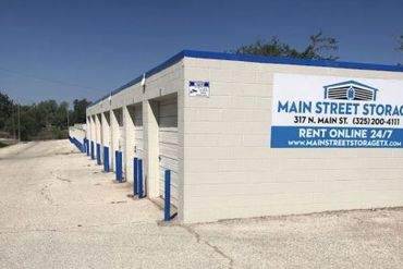 Main Street Storage - 317 North Main Street San Angelo, TX 76903
