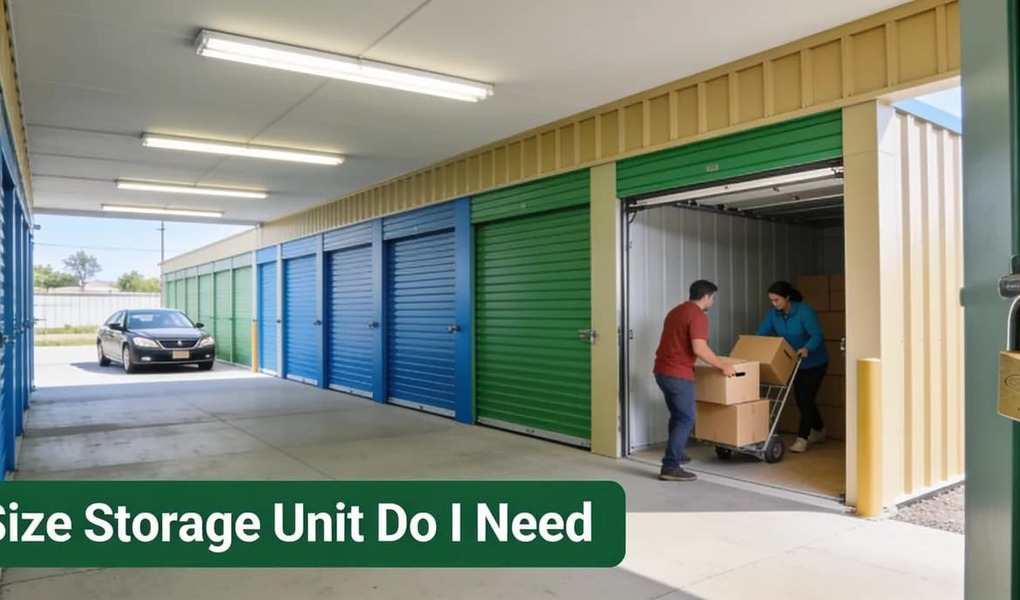 What Size Storage Unit Do I Need: Self-storage Unit Rentals