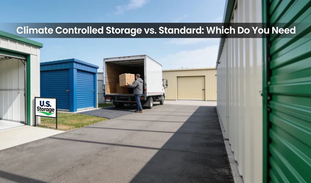 Climate Controlled Storage vs. Standard: Which Do You Need