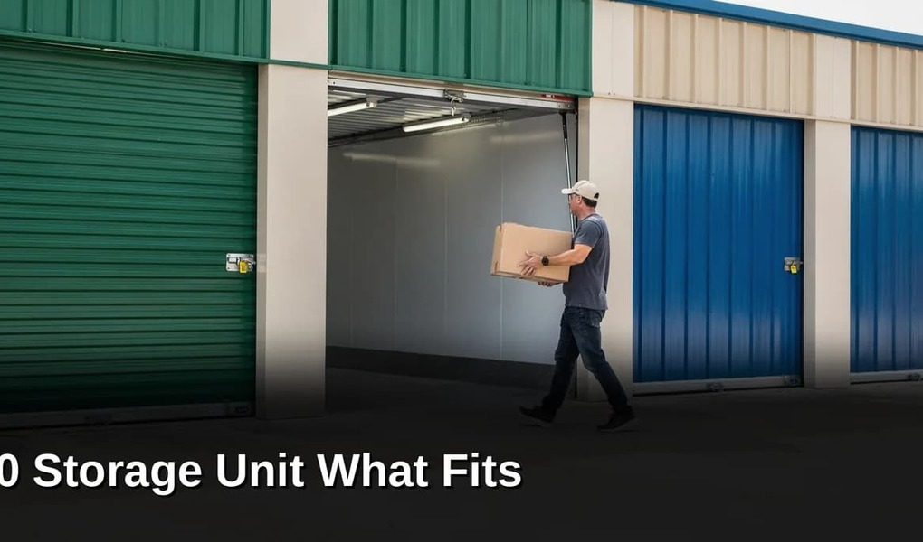 10x10 Storage Unit What Fits: What Fits in a 10x10 Storage Unit