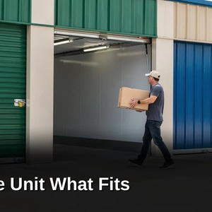 10x10 Storage Unit What Fits: What Fits in a 10x10 Storage Unit