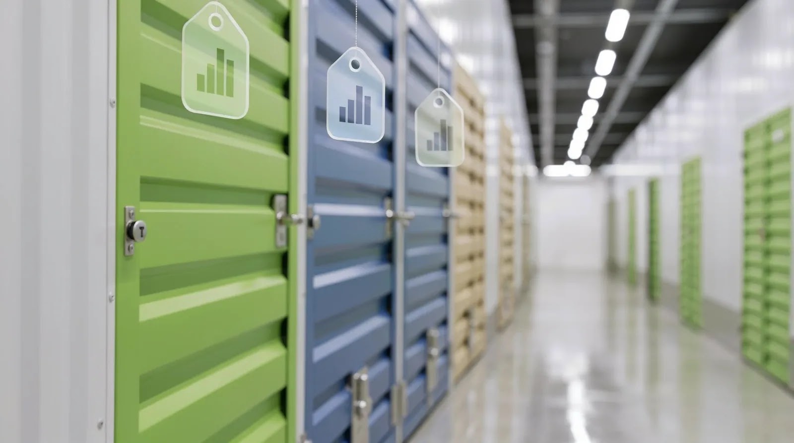 Storage unit prices typically range from $20 to $300 per month depending on unit size