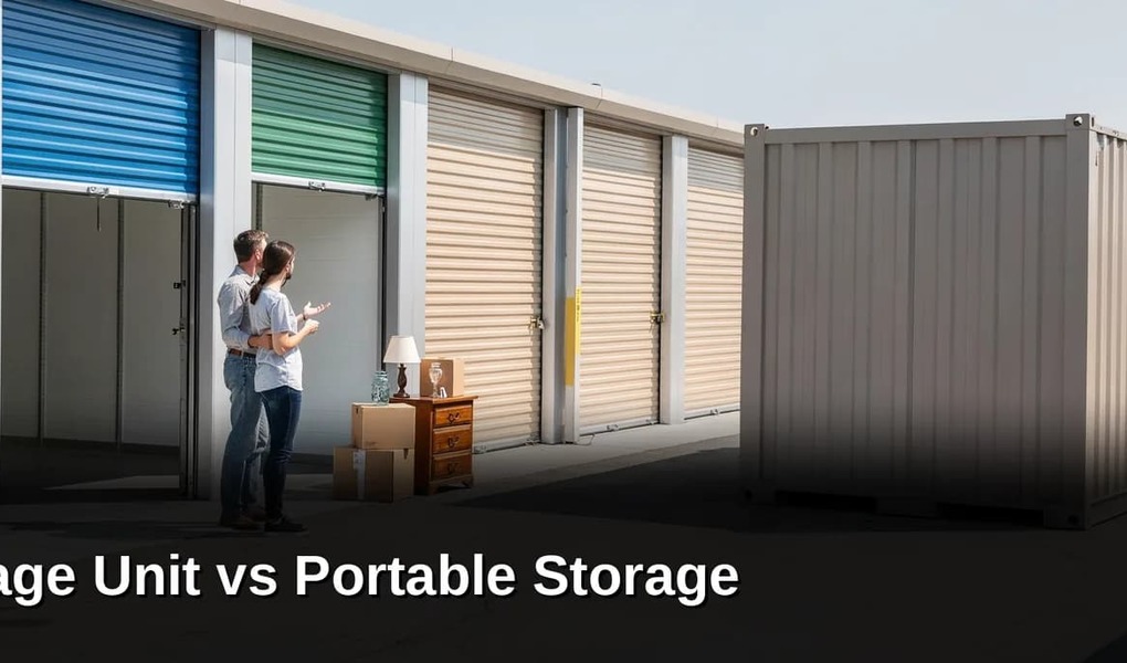 Storage Unit vs Portable Storage: Which Fits You?