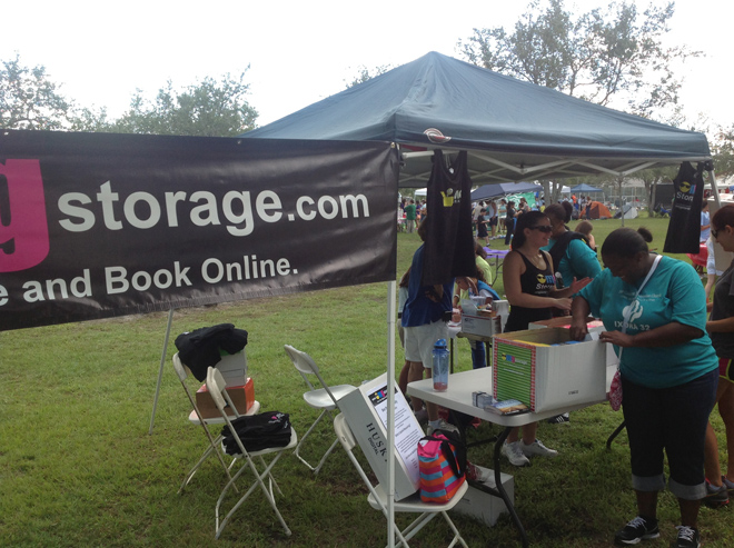 OMGstorage at the Girls Scouts Rally 2013