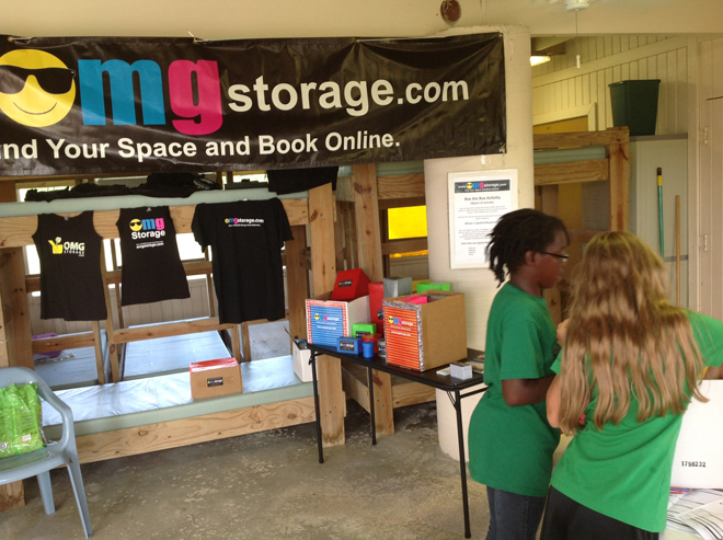 OMGstorage at the Girls Scouts Rally 2013