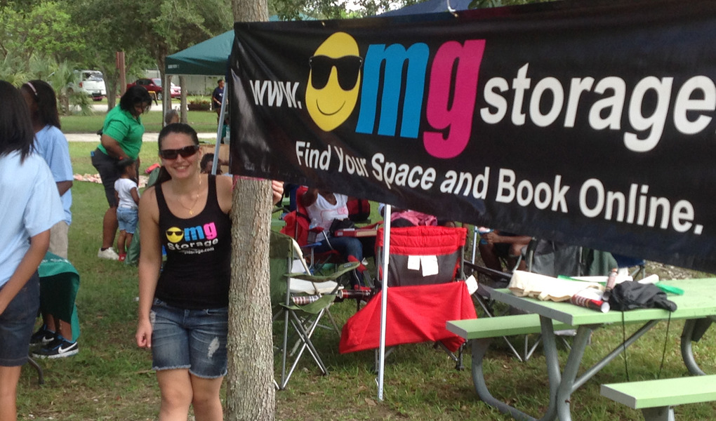 OMGstorage.com participates at the Girl Scouts Rally in South Florida