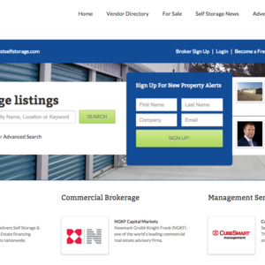 List Self Storage Launches Website for Self Storage Property Sales